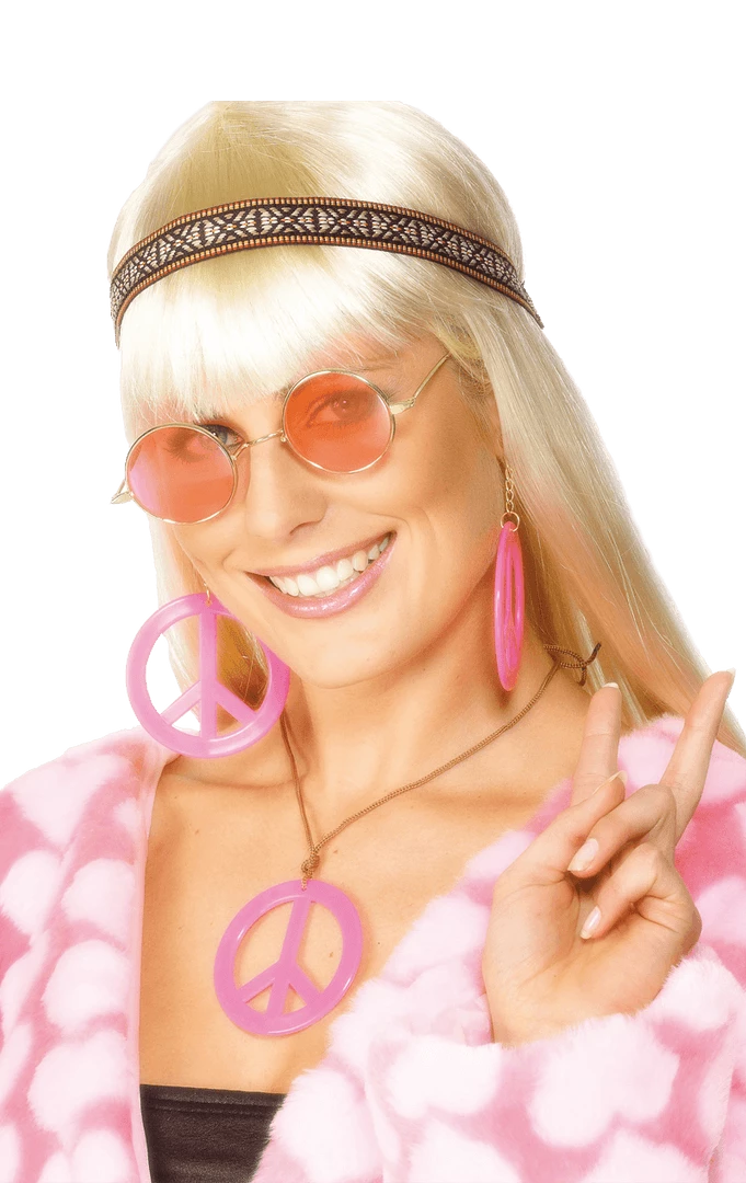 Smiffys All Decades /Era Costumes Feeling Groovy Hippie Accessory Set 1 Smiffys All Decades /Era Costumes Feeling Groovy Hippie Accessory Set