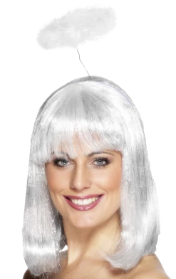 Smiffys White Angel Halo Accessory