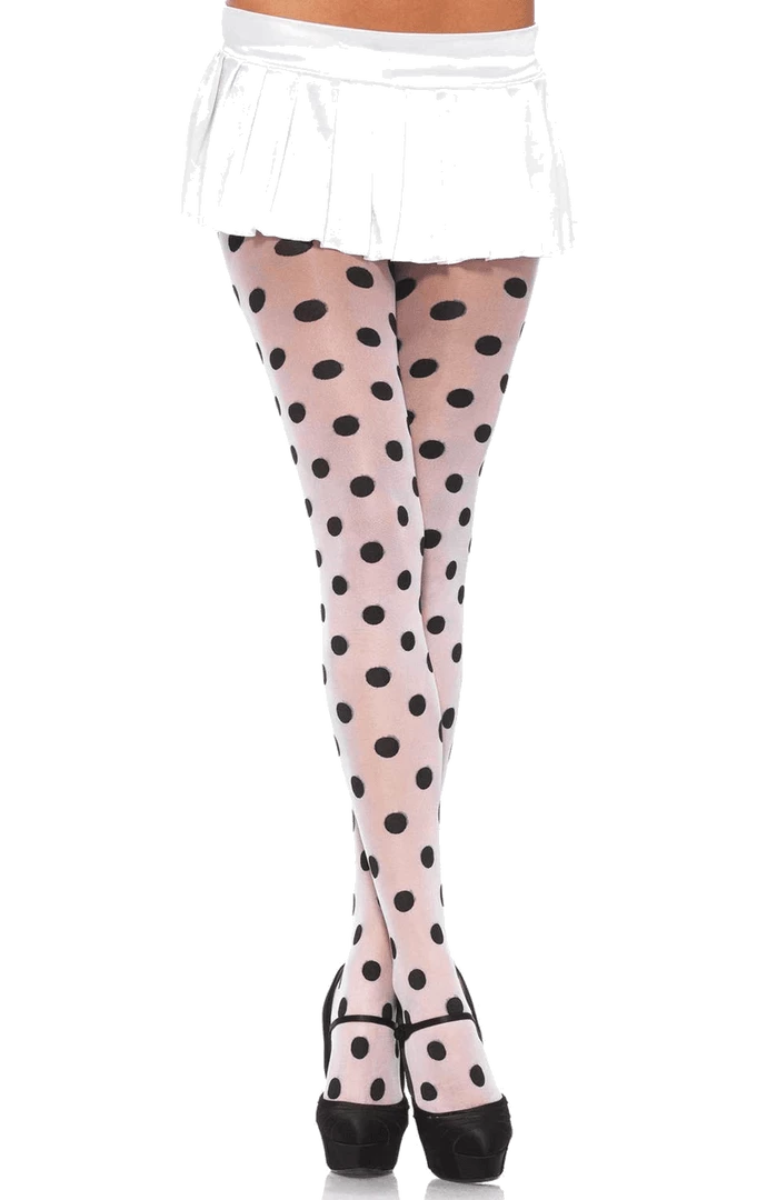 Leg Avenue Dolls Polka Dot Tights Accessories 1 Leg Avenue Dolls Polka Dot Tights Accessories