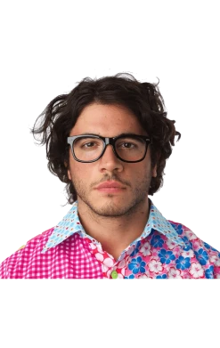 Palmer Black Framed Specs Accessory Music & Pop/Rock Stars