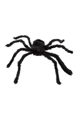 Boland Hairy Spider Black Decoration