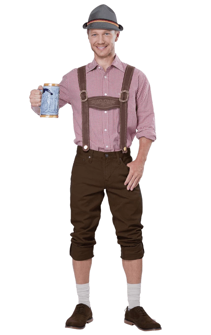 California Costumes Around The World Oktoberfest Lederhosen Kit 1 California Costumes Around The World Oktoberfest Lederhosen Kit