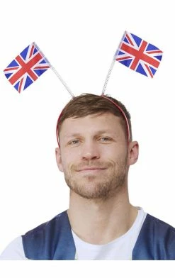 Generic Unisex Union Jack Bopper Headband Around The World