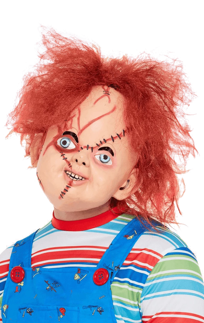 Smiffys Movies Latex Chucky Facepiece 1 Smiffys Movies Latex Chucky Facepiece