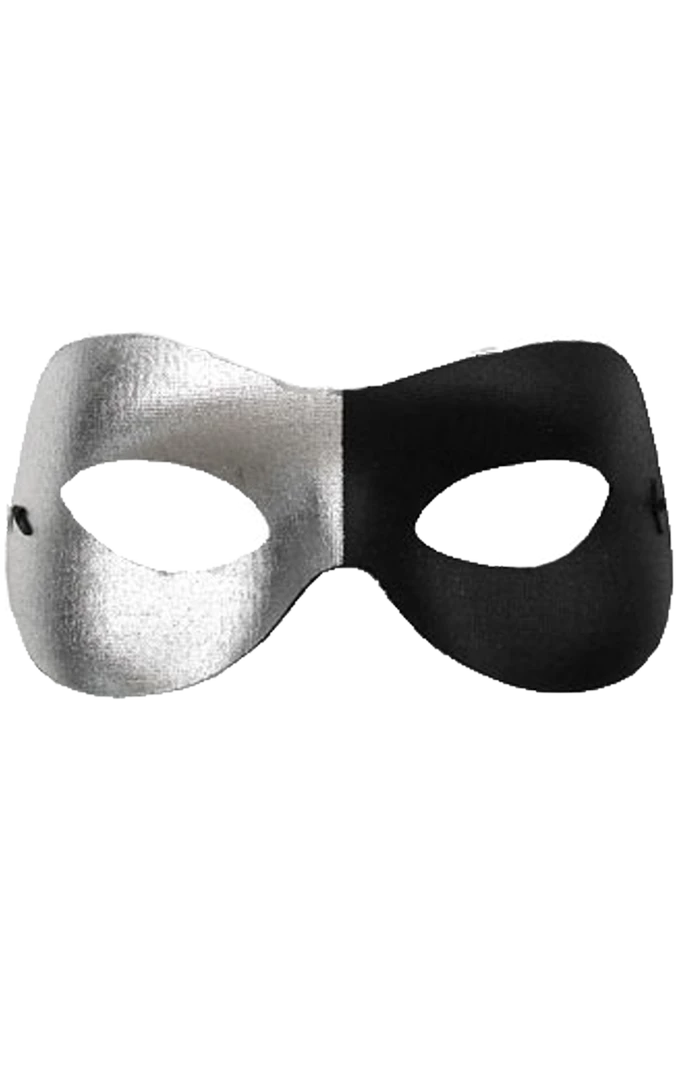 Generic Masquerade Ball Fashion - Black/Silver 1 Generic Masquerade Ball Fashion - Black/Silver