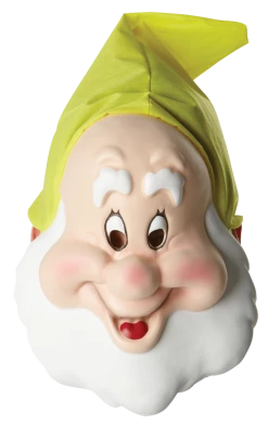 Rubies Seven Dwarfs Happy Mask Book Characters