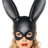 Leg Avenue Ariana Black Bunny Facepiece Animals