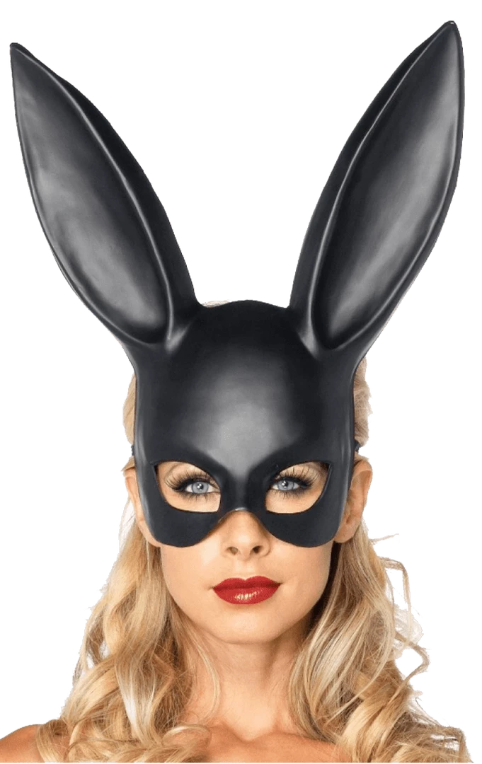 Leg Avenue Ariana Black Bunny Facepiece Animals 1 Leg Avenue Ariana Black Bunny Facepiece Animals