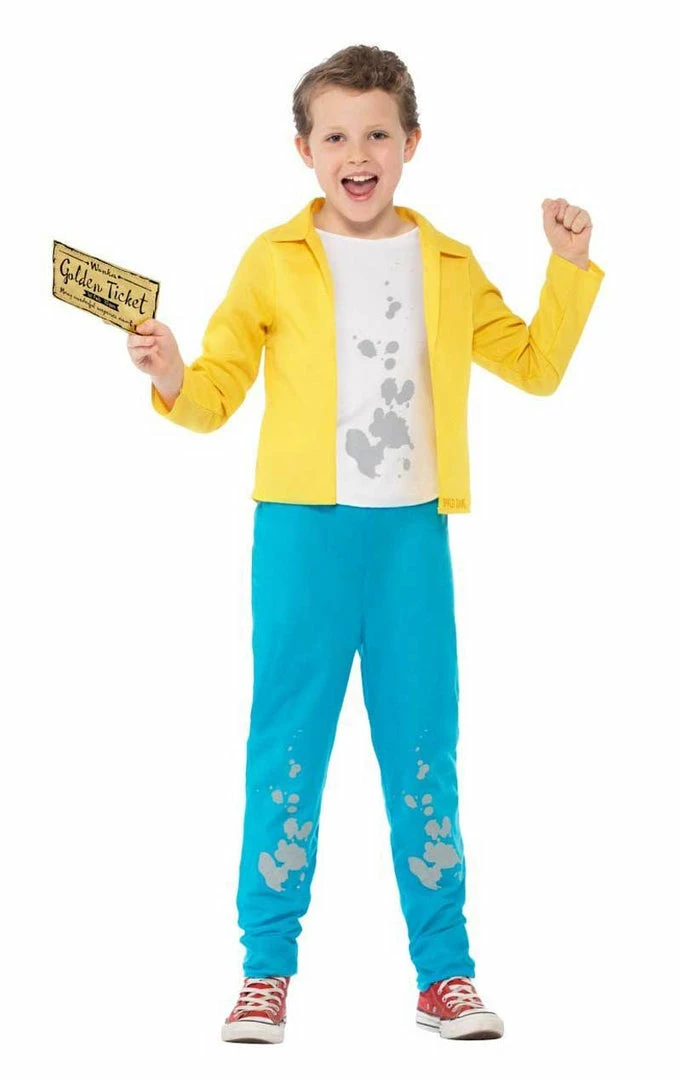 Smiffys Kids Charlie Bucket Costume Book Characters 4 Smiffys Kids Charlie Bucket Costume Book Characters