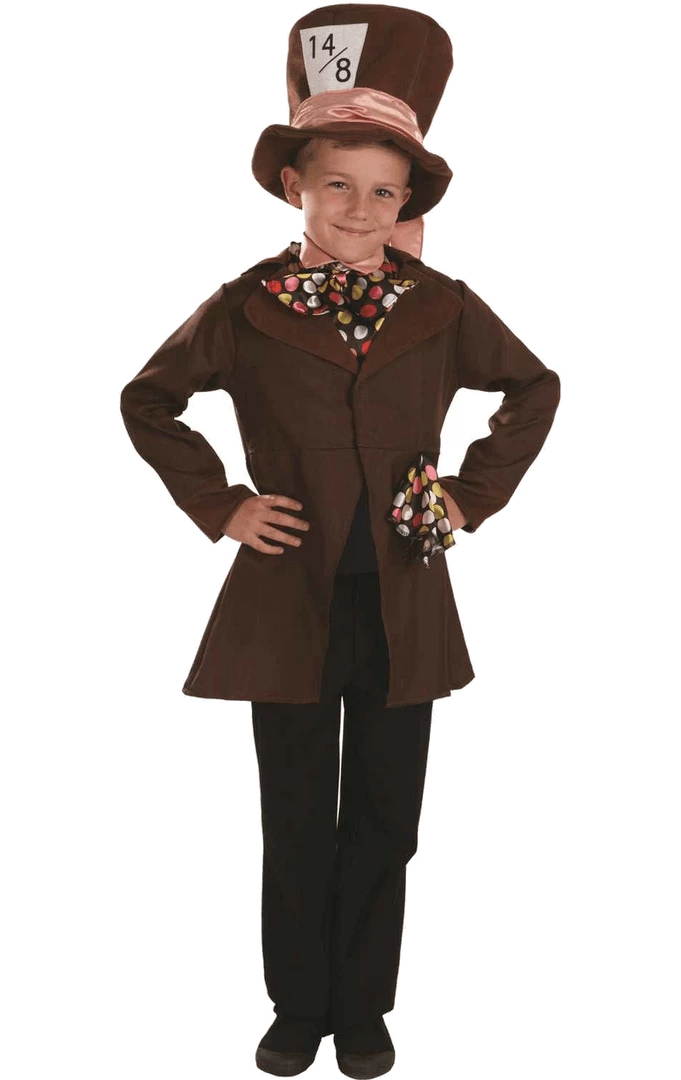 Fun Shack Kids Little Mad Hatter Costume Movies 1 Fun Shack Kids Little Mad Hatter Costume Movies