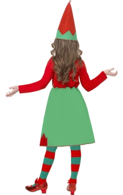 Smiffys Kids Elf Dress Costume Christmas 5 Smiffys Kids Elf Dress Costume Christmas