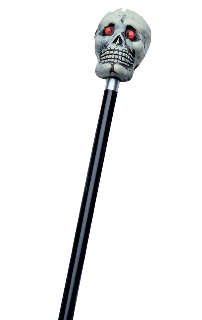 Rubies Bone Skull Cane Accessory Halloween 1 Rubies Bone Skull Cane Accessory Halloween