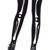 Smiffys Halloween Skeleton Print Stockings
