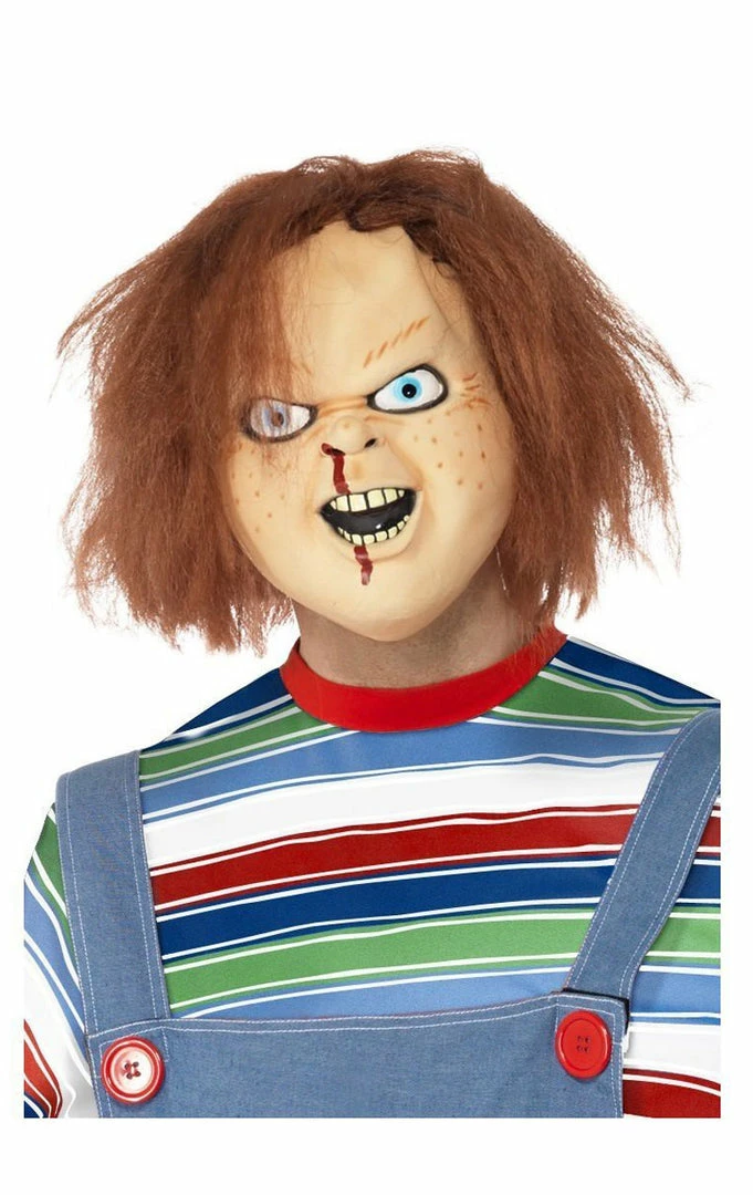 Smiffys Chucky Facepiece Cosplay & Comic Con 1 Smiffys Chucky Facepiece Cosplay & Comic Con