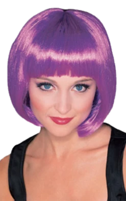 Rubies Super Model Wig Purple Pride