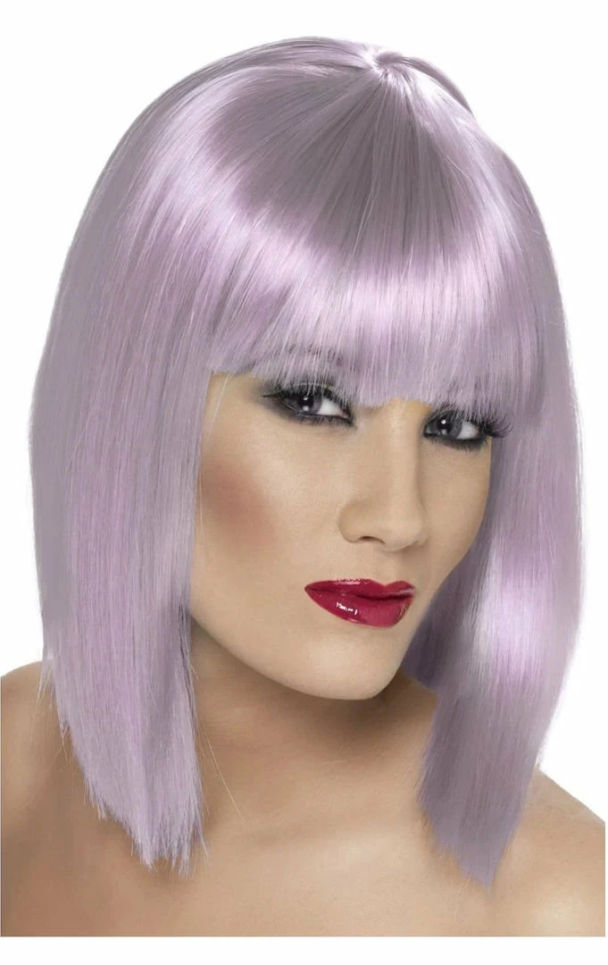 Smiffys Lilac Glam Wig 1 Smiffys Lilac Glam Wig