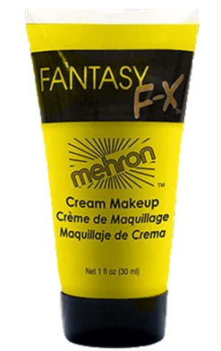 Generic Cosplay & Comic Con Yellow Mehron Face Paint Accessory