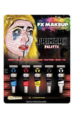 Tinsley Transfers Clowns Primary Makeup Set