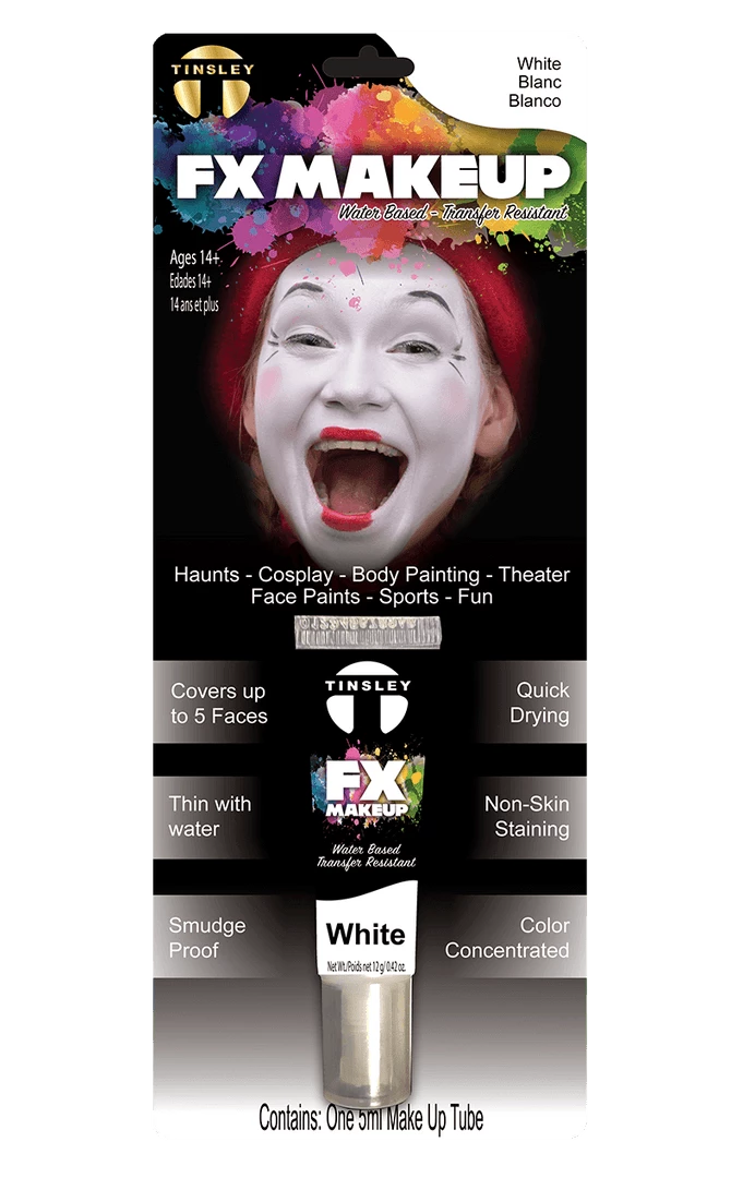 Tinsley Transfers White Makeup Clowns 1 Tinsley Transfers White Makeup Clowns