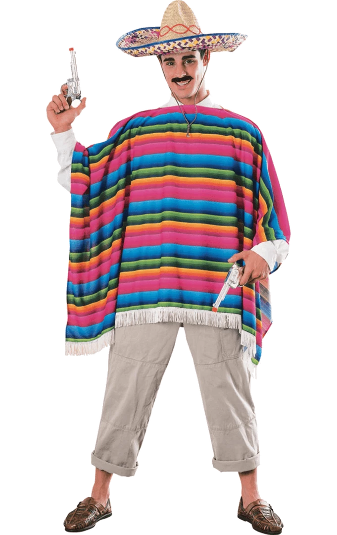 Rubies Mexican Serape Costume 1 Rubies Mexican Serape Costume