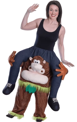 Bristol Novelty Piggyback Monkey Costume Animals