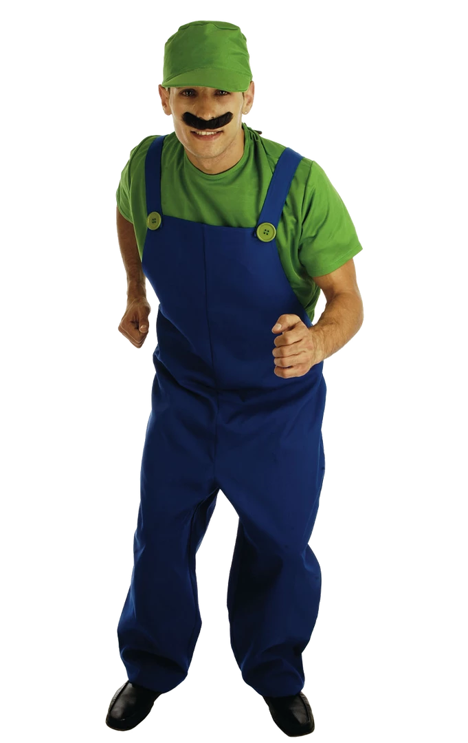 Fun Shack Adult Green Plumbers Mate Costume Cartoons 1 Fun Shack Adult Green Plumbers Mate Costume Cartoons