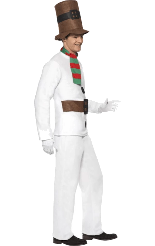 Smiffys Adult Snowman Suit Costume 2 Smiffys Adult Snowman Suit Costume