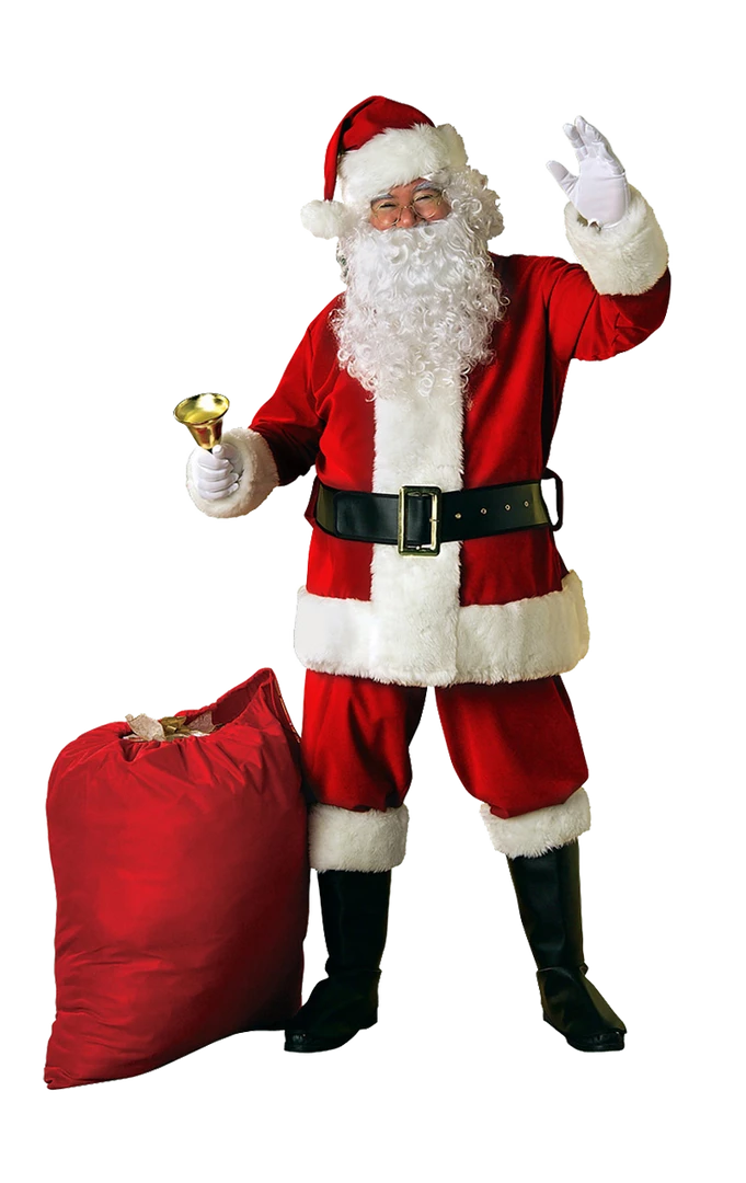 Rubies Christmas Deluxe Velvet Santa Costume 1 Rubies Christmas Deluxe Velvet Santa Costume