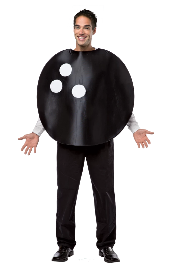 Rasta Imposta Adult Bowling Ball Tunic Costume Sports 1 Rasta Imposta Adult Bowling Ball Tunic Costume Sports
