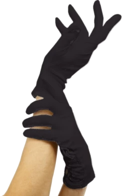 Rubies Adult Black Gloves Accessory