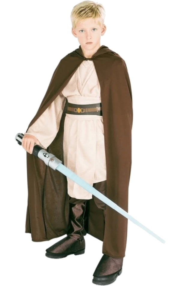 Rubies Movies Kids Star Wars Jedi Robe Costume 1 Rubies Movies Kids Star Wars Jedi Robe Costume