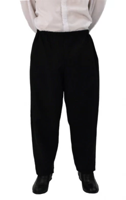 Orion Costumes 1920's Mens Black Elasticated Trousers