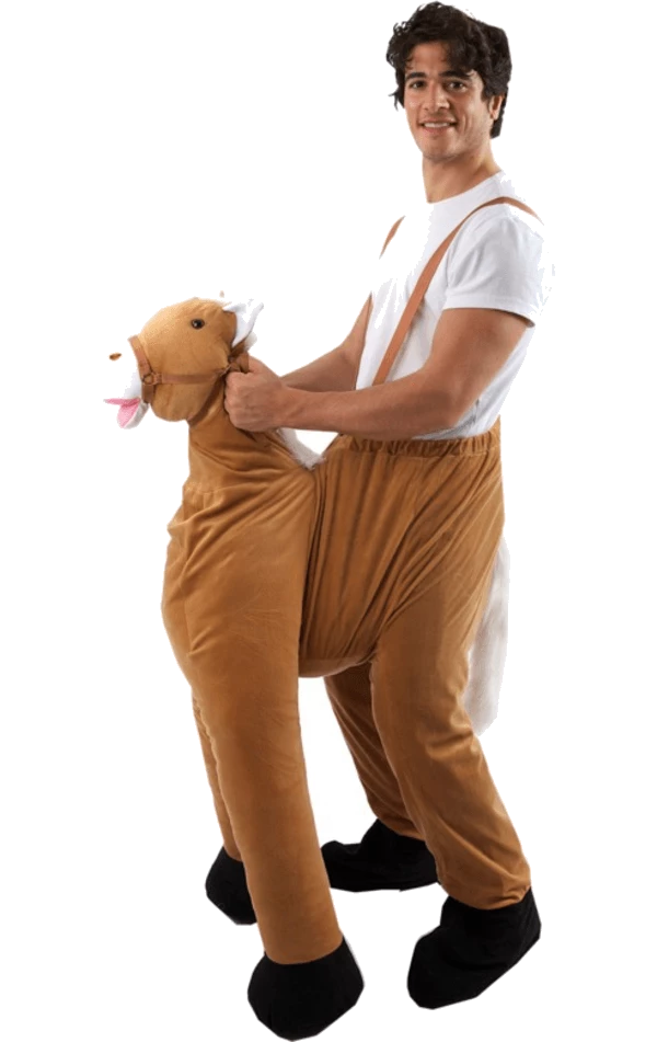Bristol Novelty Animals Adult Deluxe Horsing Around Costume 2 Bristol Novelty Animals Adult Deluxe Horsing Around Costume