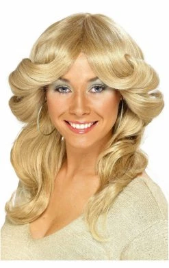 Smiffys Flick Light Blonde Wig Music & Pop/Rock Stars