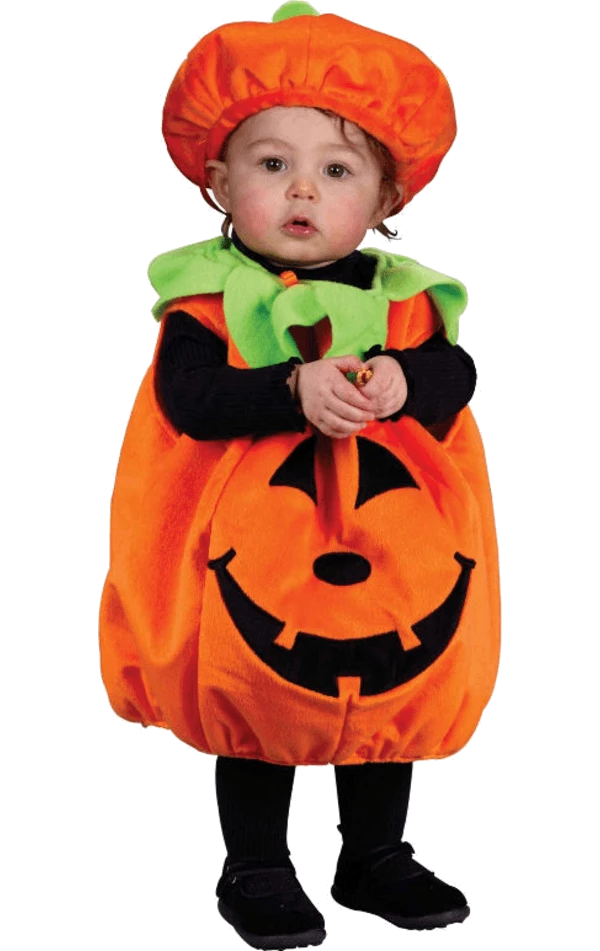 Palmer Baby Orange Pumpkin Costume 1 Palmer Baby Orange Pumpkin Costume