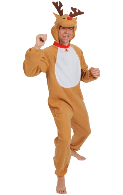 Orion Costumes Adult Red Nosed Reindeer Costume