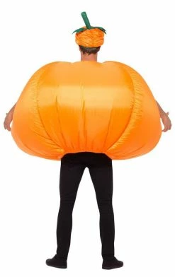 Smiffys Adult Inflatable Pumpkin Costume Inflatable Costumes