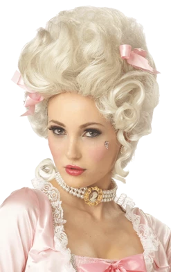 California Costumes White Marie Antoinette Wig