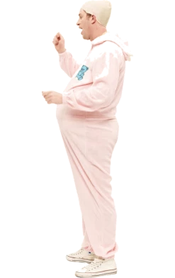 Orion Costumes Adult Pink Babygrow Costume 5 Orion Costumes Adult Pink Babygrow Costume