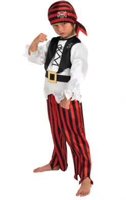 Rubies Kids Ragged Pirate Costume