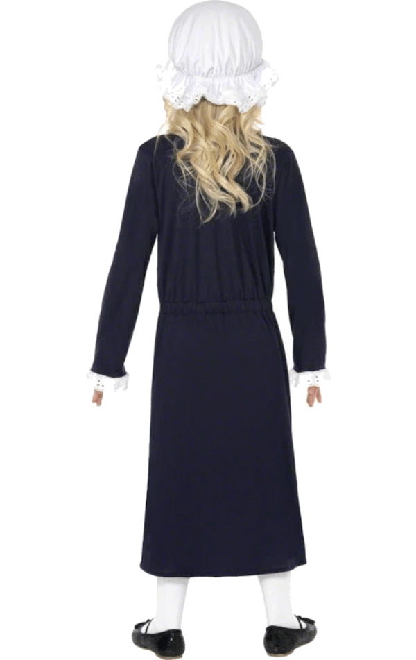 Smiffys Kids Victorian Maid Costume 3 Smiffys Kids Victorian Maid Costume