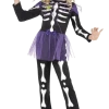 Smiffys Halloween Child Skellie Punk Girl Costume