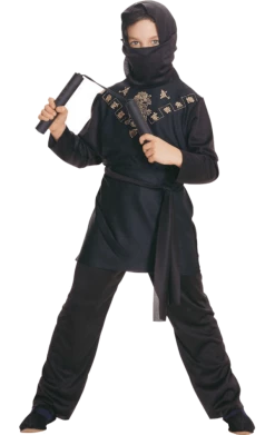 Rubies Ninjas Kids Ninja Assassin Costume
