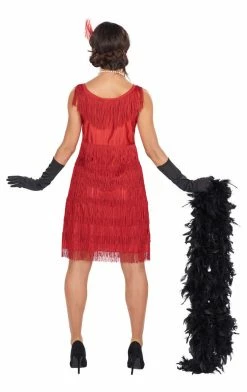 Orion Costumes Adult 1920s Red Flapper Costume Costumes Under £20