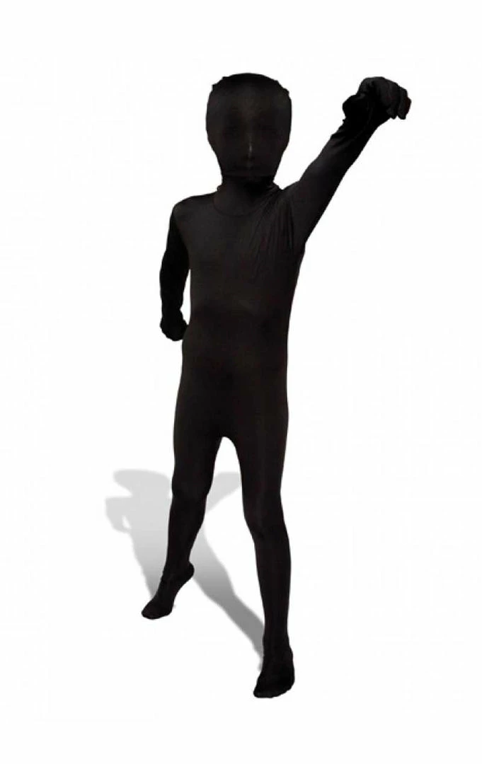 Body Republic Fairytales Kids Black Morphsuit Costume 1 Body Republic Fairytales Kids Black Morphsuit Costume