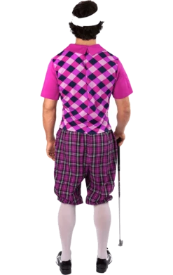 Orion Costumes Novelty Mens Pink Pub Golf Costume 5 Orion Costumes Novelty Mens Pink Pub Golf Costume