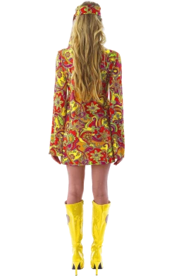 Orion Costumes Ladies 60s Hippie Costume Costumes Under £20