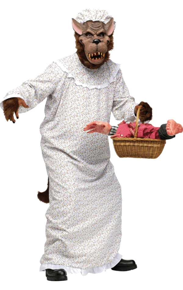 Palmer Adult Big Bad Wolf Costume Animals 1 Palmer Adult Big Bad Wolf Costume Animals