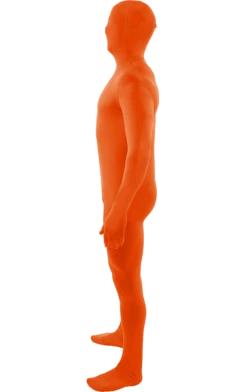 Orion Costumes Novelty Adult Second Skin Suit Orange