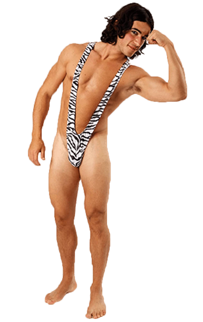 Orion Costumes Adult Zebra Borat Mankini Costumes Under £20 1 Orion Costumes Adult Zebra Borat Mankini Costumes Under £20